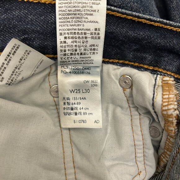 Levi’s 501 Original Fit Button Fly Jeans Blue Denim Straight Leg – Gently Used - Picture 5 of 9
